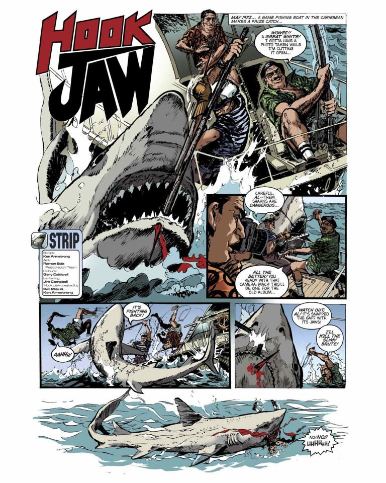 Hook Jaw by Pat Mills Digital Comics and Graphic Novels on Sequential